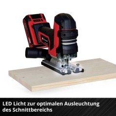 Einhell Professional Akku-Stiksav TP-JST 18135 Li BL - Powerful, Versatile, and Cordless Cutting Solution!